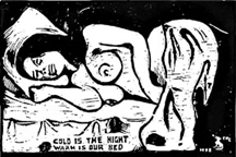 C. Cortez Nude Resting Bared